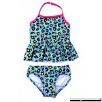 Kensie Girl 2 Piece Tankini Swimsuit Set for Girls Turquoise B073X71MKG